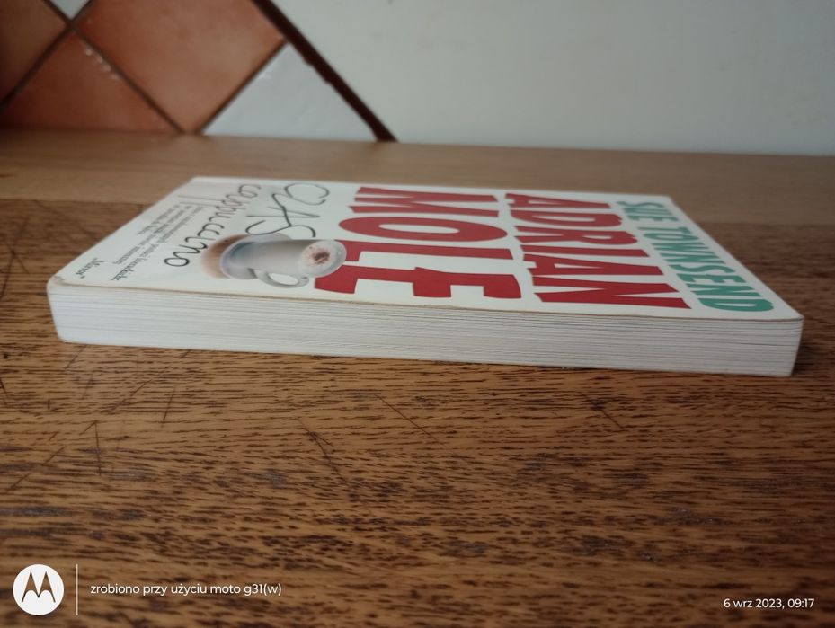 Czas cappuccino. Adrian Mole.