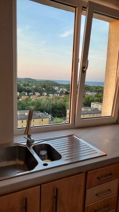 Słoneczne 3-pokojowe mieszkanie z widokiem na morze i las – Sopot Kamienny Potok