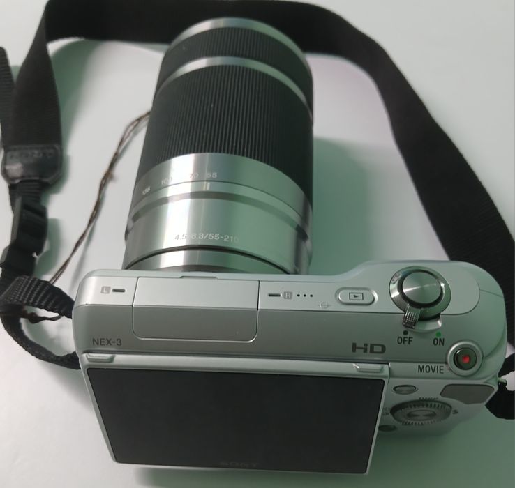 Фотоапарат Sony NEX 3+ обьектив Sony SEL55210