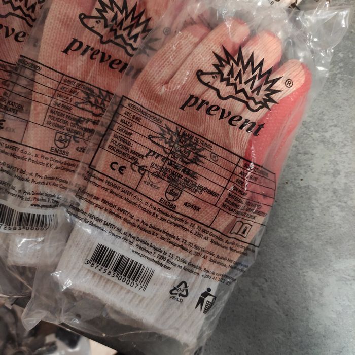 Nowe rękawice prevent mocne grube 10 sztuk
