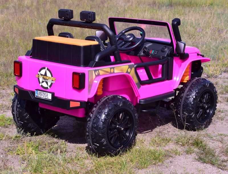 BAWIBUS.PL auto samochód na akumulator JEEP 4x4 do 100kg dziewczynki