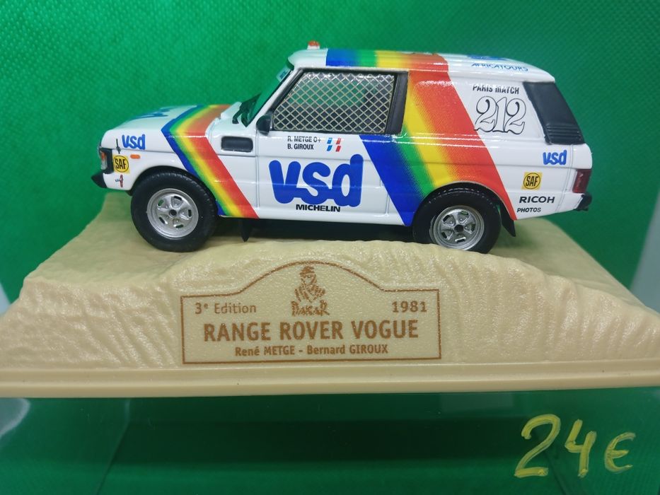 Miniaturas  1:43 Rally  Dakar 8 modelos diferenteses