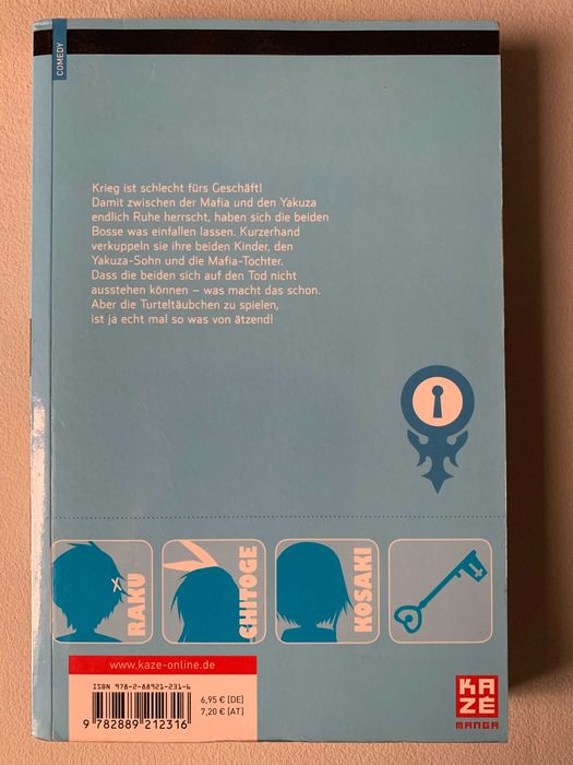 [Manga] Nisekoi - volume 1 (Alemão)