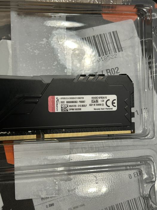 Memória RAM Kingston 16GB
