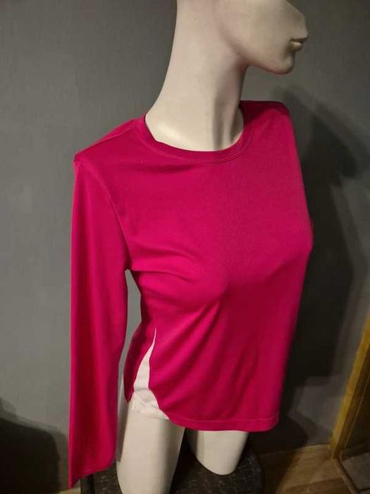 Long sleeve koszulka damska sportowa różowa M 38