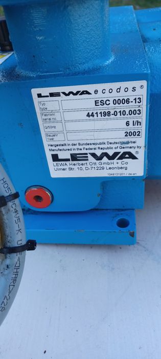 Pompa dozująca LEWA 6 l/h