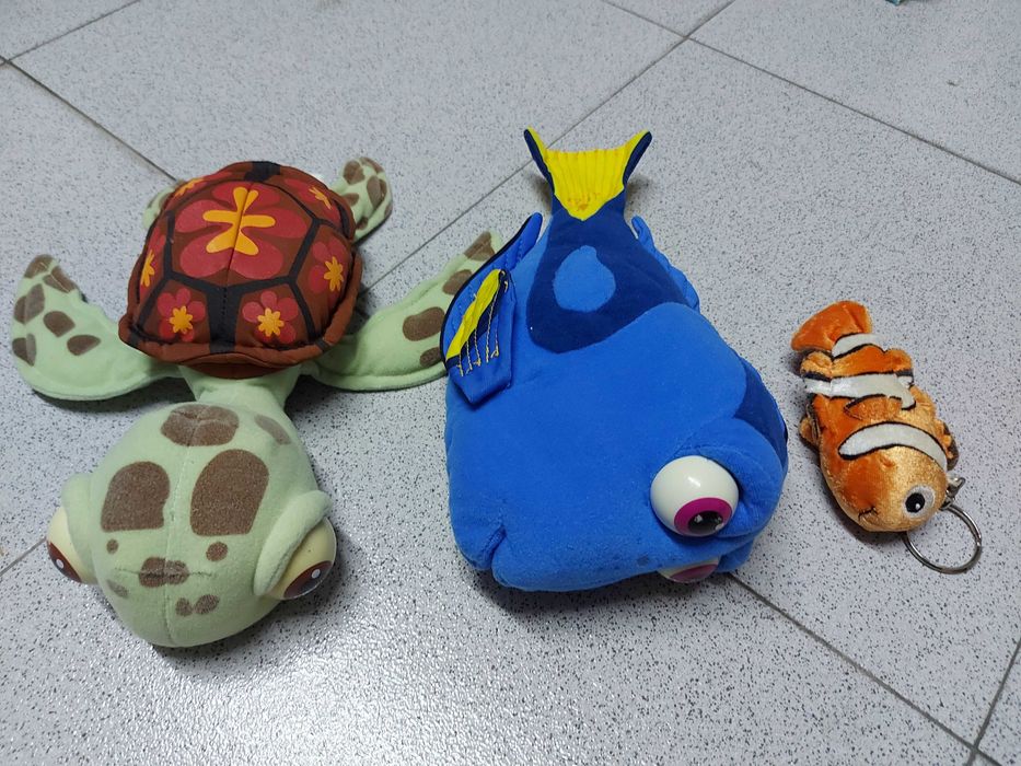 Bonecos Peluches Cavalo, Kitty, Smurfs, Pony, Nemo, Bolinha Pet Parade