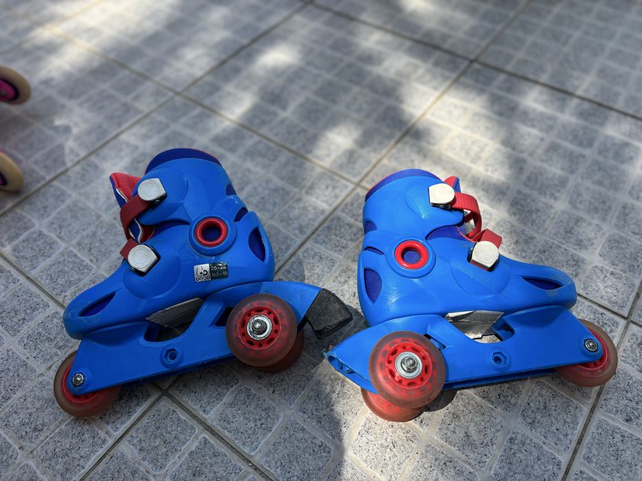 Patins Decathlon criança Tamanho 26-28