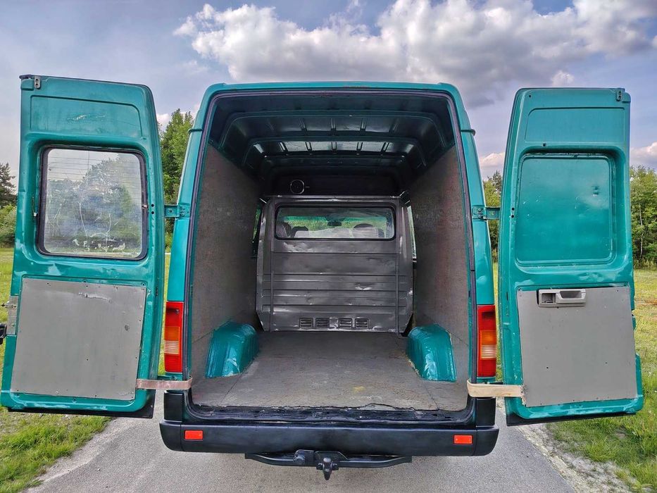 VOLKSWAGEN LT 35 L2H2 2001r 2.5TDI Przebieg 299tys 6 osob Blokada Most