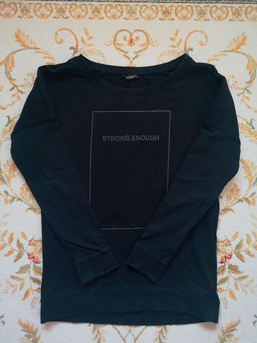 Czarna bluza dresowa: DIVERSE - rozm.S /M