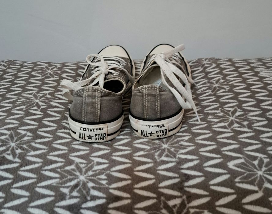 Trampki Converse  szary niskie All Star 38