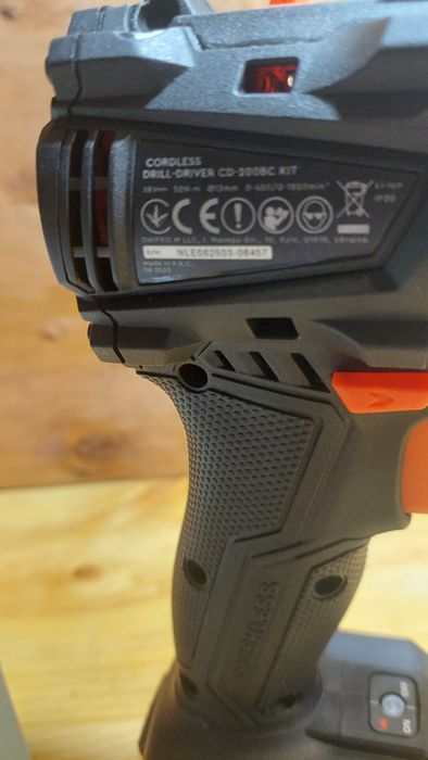 Шуруповерт Dnipro-M CD 200BC KIT без АКБ та ЗП