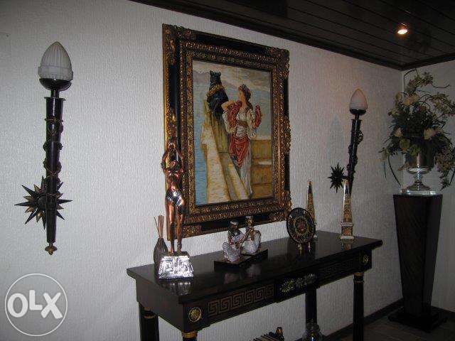 Candeeiros tocha em ferro