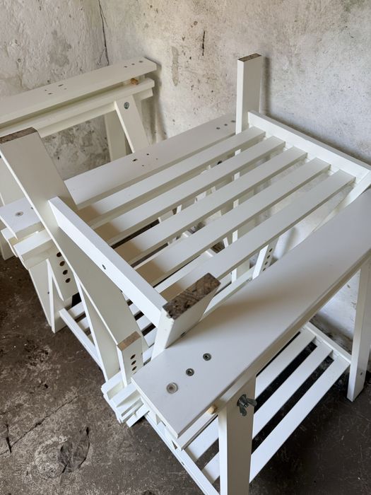 cavaletes brancos ikea