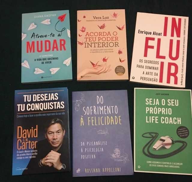 Livros de ficção e não-ficção (novos, nunca lidos!)