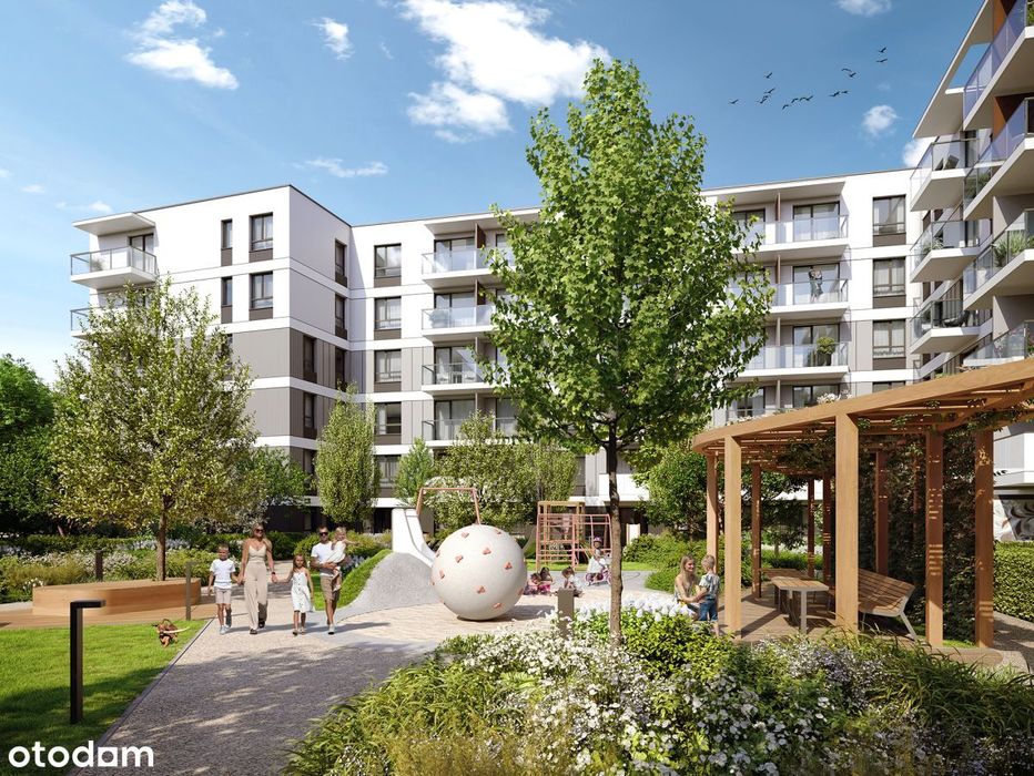 3-pokojowe mieszkanie 53m2 + balkon