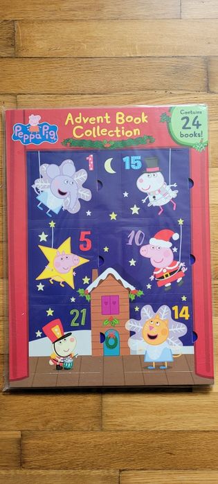 Kalendarz adwentowy peppa pig świnka peppa w języku angielskim