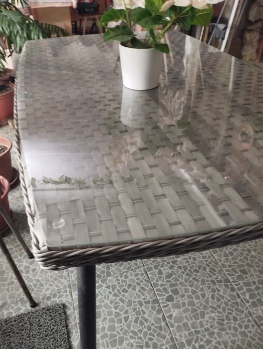 Conjunto outdoor mesa  + 4 cadeiras