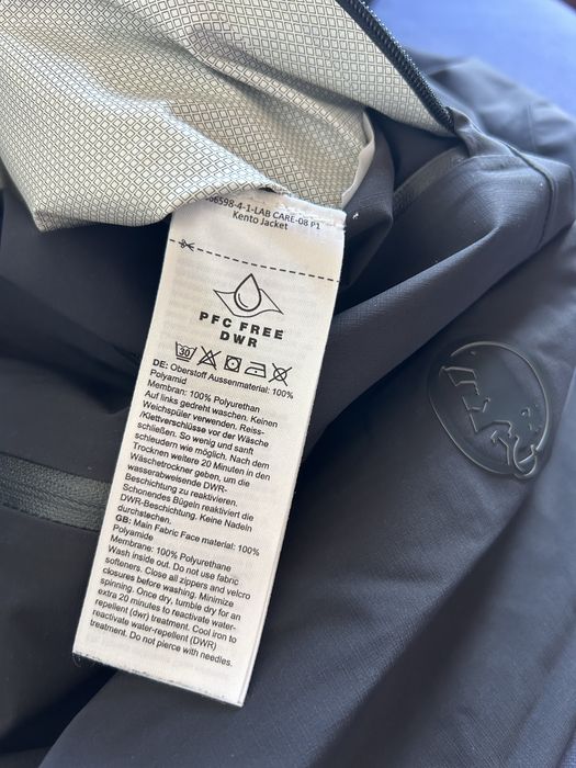 Kurtka Mammut Kento roz. M męska Hardshell kurtka techniczna męska