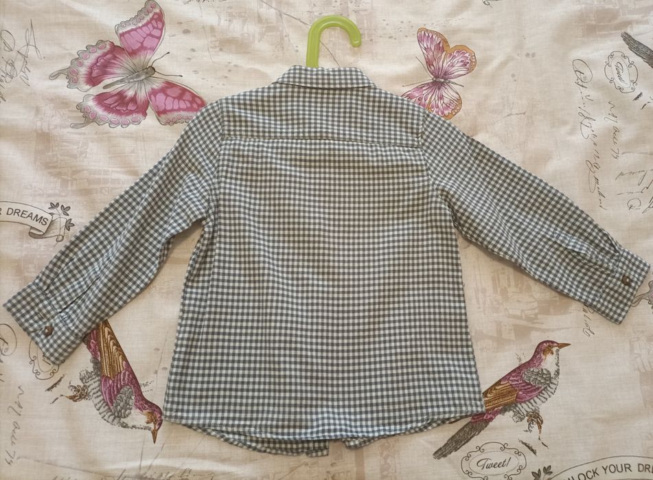 Camisa de menino 2/3 anos da Zara em xadrez