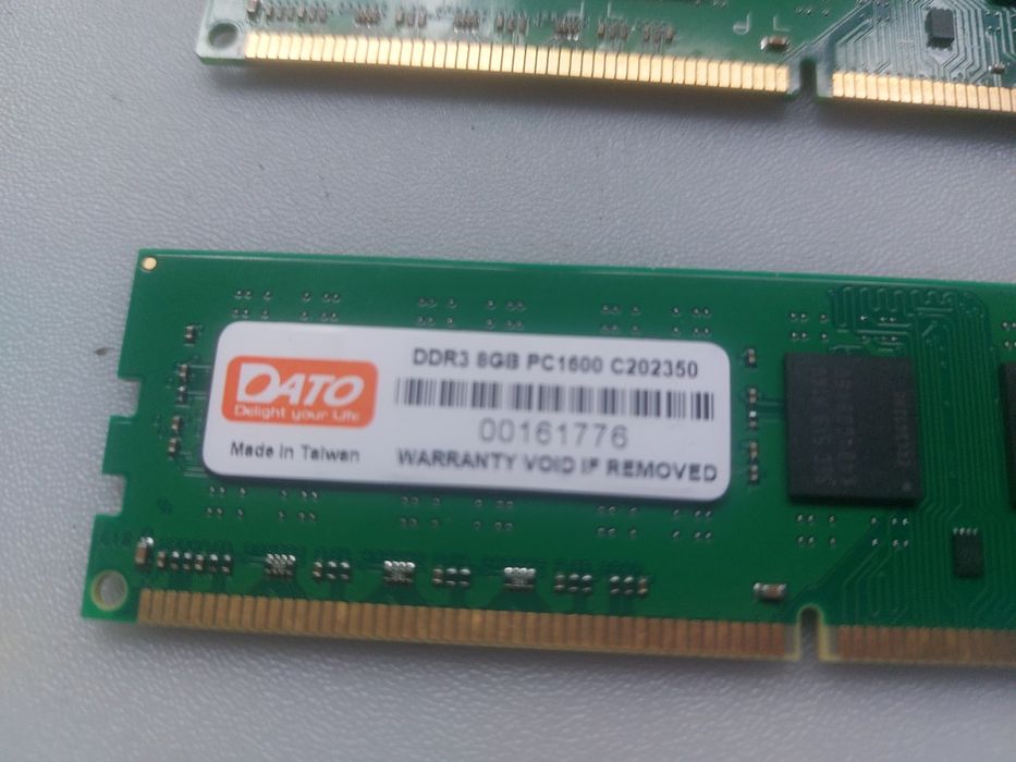 Оперативна пам'ять для компьютера ПК 8Гб ddr3