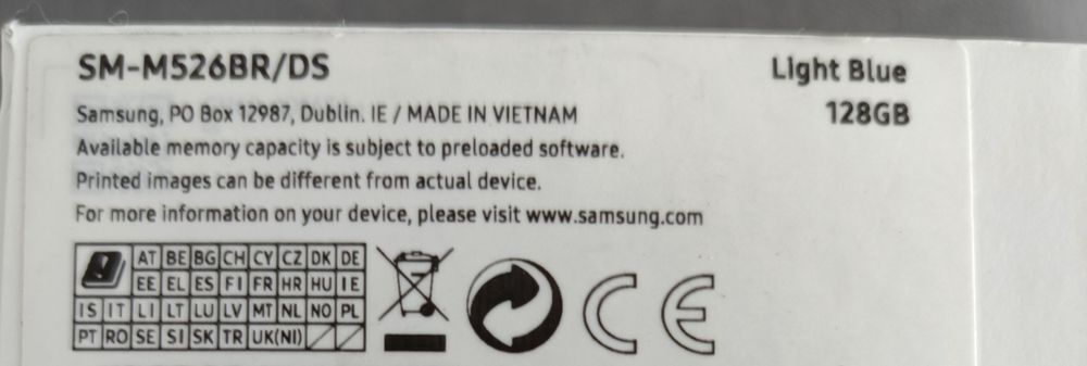 Samsung m52 5g 6/128gb