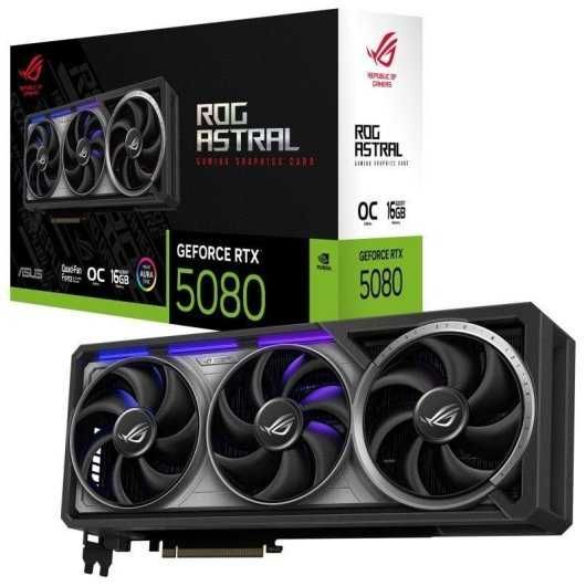RTX 5080 16GB asus ROG astral OC - selada