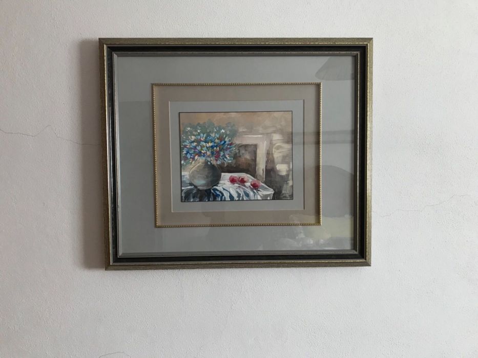 Quadros pinturas e serigrafias molduras diversos