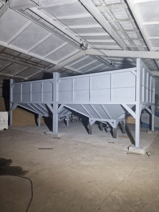 Зварювання Монтаж Фарбування. Бункер під зернові, Прийомний бункер