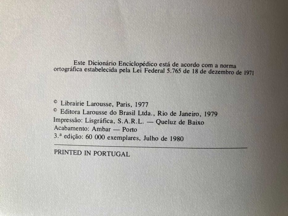 Dicionário Enciclopédico Koogan Larousse Seleções (todos os 3 volumes)