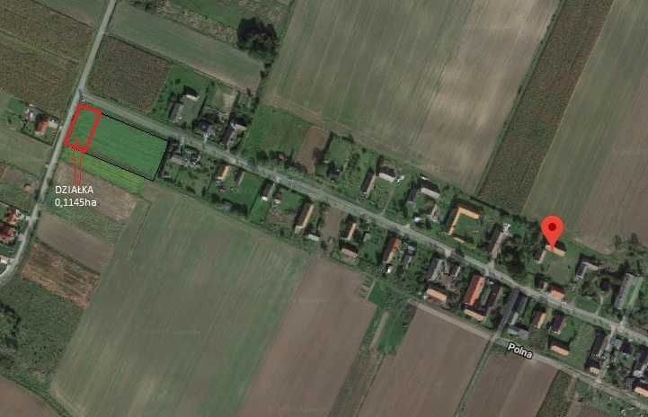 DZIAŁKA BUDOWLANA NA SPRZEDAŻ
