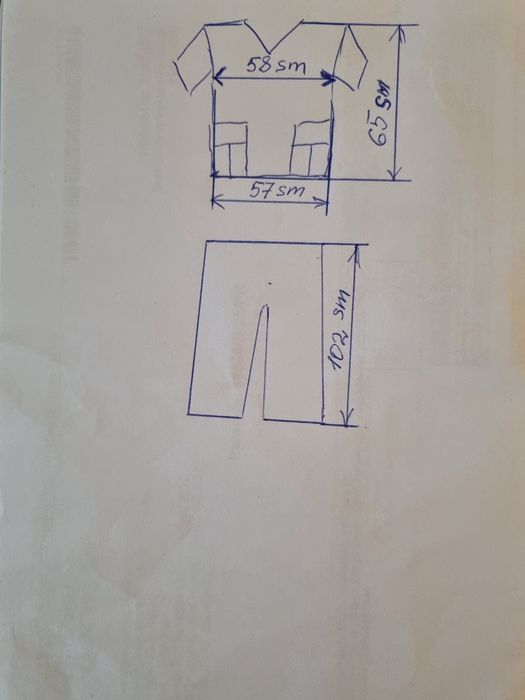 Komplet medyczny damski Bluza + Spodnie L