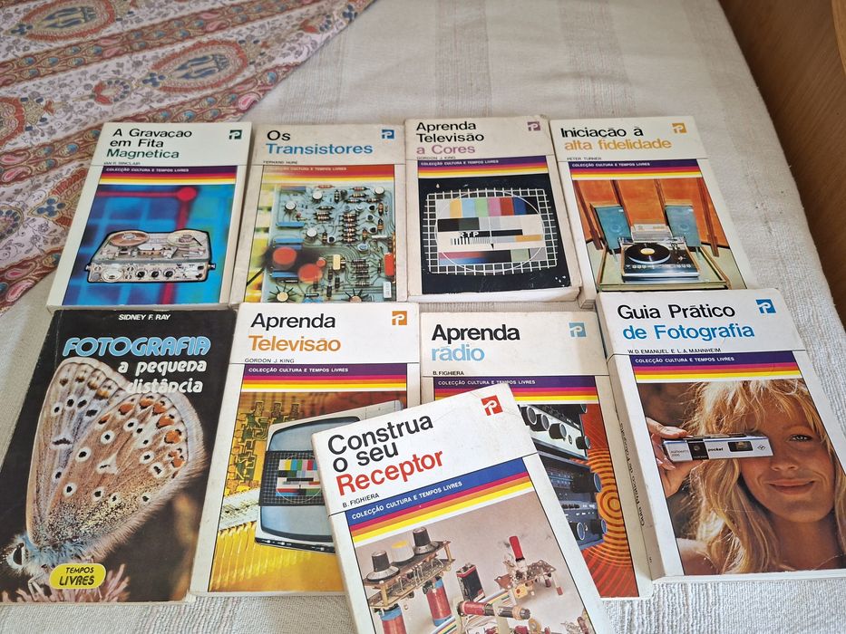 Livros técnicos da Coleção Cultura e Tempos Livres