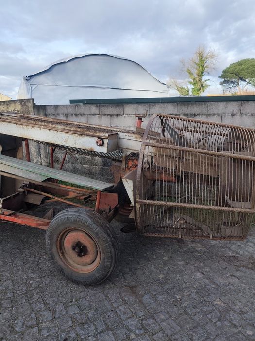 Máquina arrancar batatas