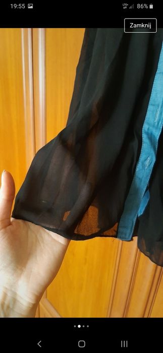 Bluzka jeansowa mgiełka śliczna