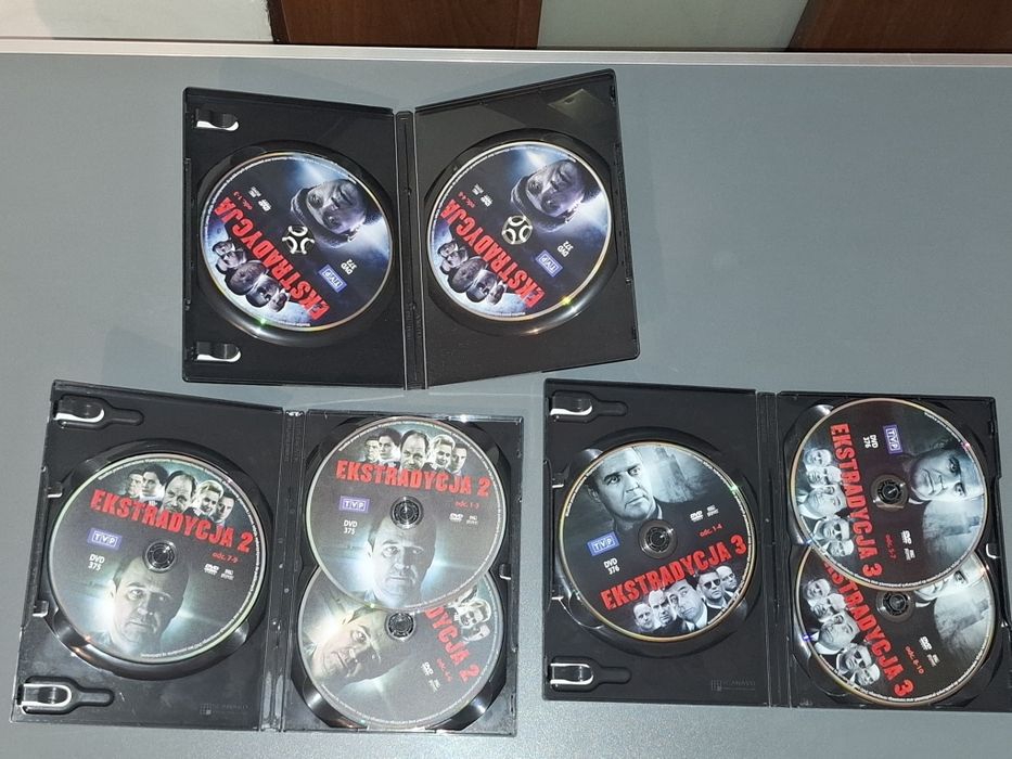 Ekstradycja DVD  1 ,2, 3  (CENA ZA WSZYSTKO)