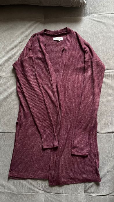 Aeropostale S 36 bordowy kardigan #aeropostale #usa #kardigan