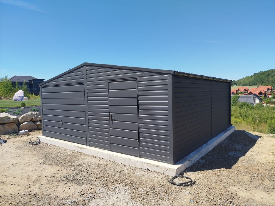 Garaż Blaszany, Blaszak, 5 x 6 Złoty Dąb + FILC