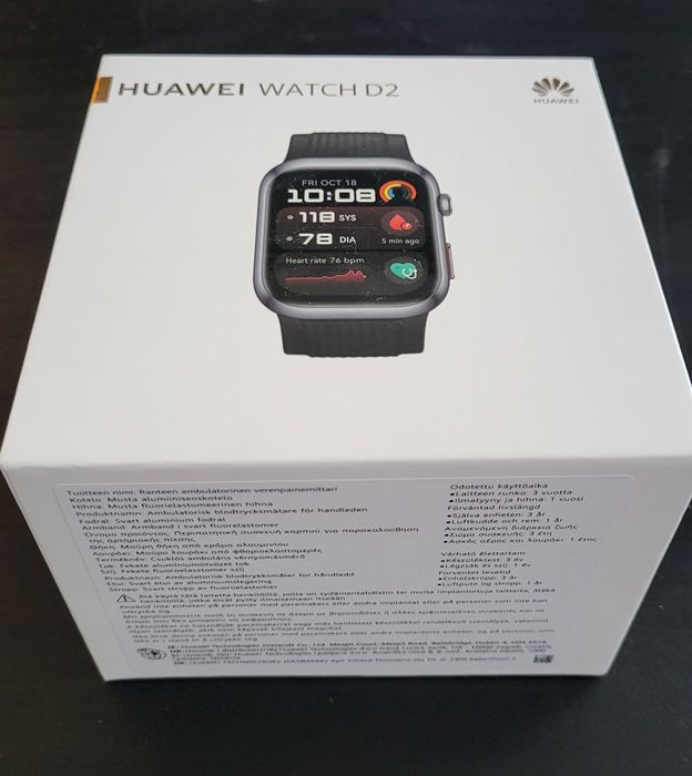 Zegarek Smartwatch Huawei Watch D2 48mm Czarny