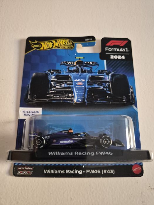 Williams Racing #43 F. Colapinto Hot Wheels Premium