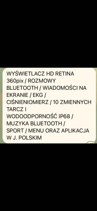 Smartwach zegarek męski