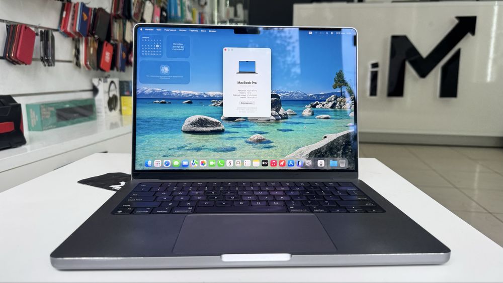 MacBook Pro 14 2021 M1 Pro 16/512Gb Space Gray Повноцінний без блокувань 830€