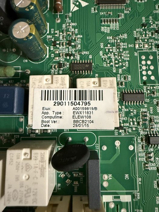 Moduł pralki electrolux