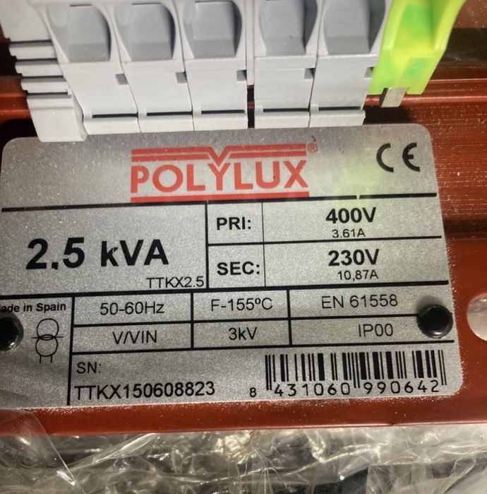 Transformador de isolamento