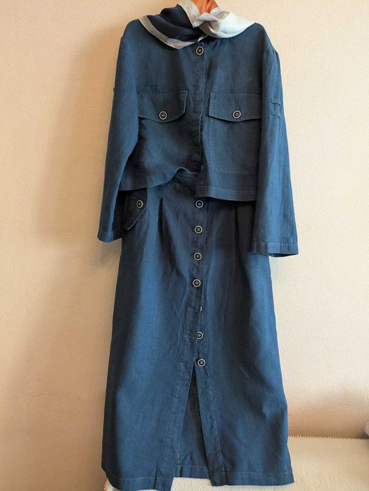 Костюм з вивареного льону, ТМ “Галерея льону”