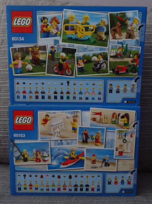 LEGO® City Conjuntos de mini figuras - 60134 e 60153 - Novos