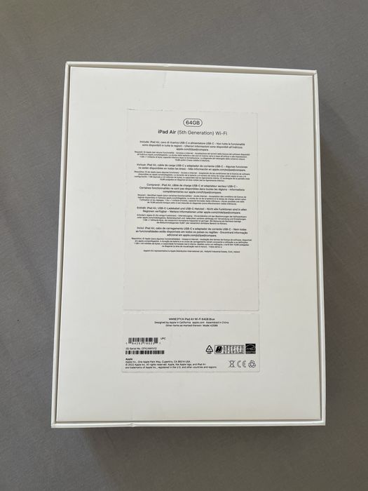 iPad Air 5ª Geração Wi-Fi 64 GB e Apple Pencil