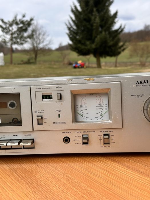 Magnetofon kasetowy AKAI CS-M01 – Made in Japan