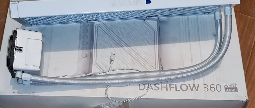 Водяное охлаждение id-cooling dashflow 360 white