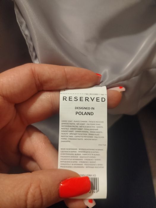 Nowy płaszcz damski